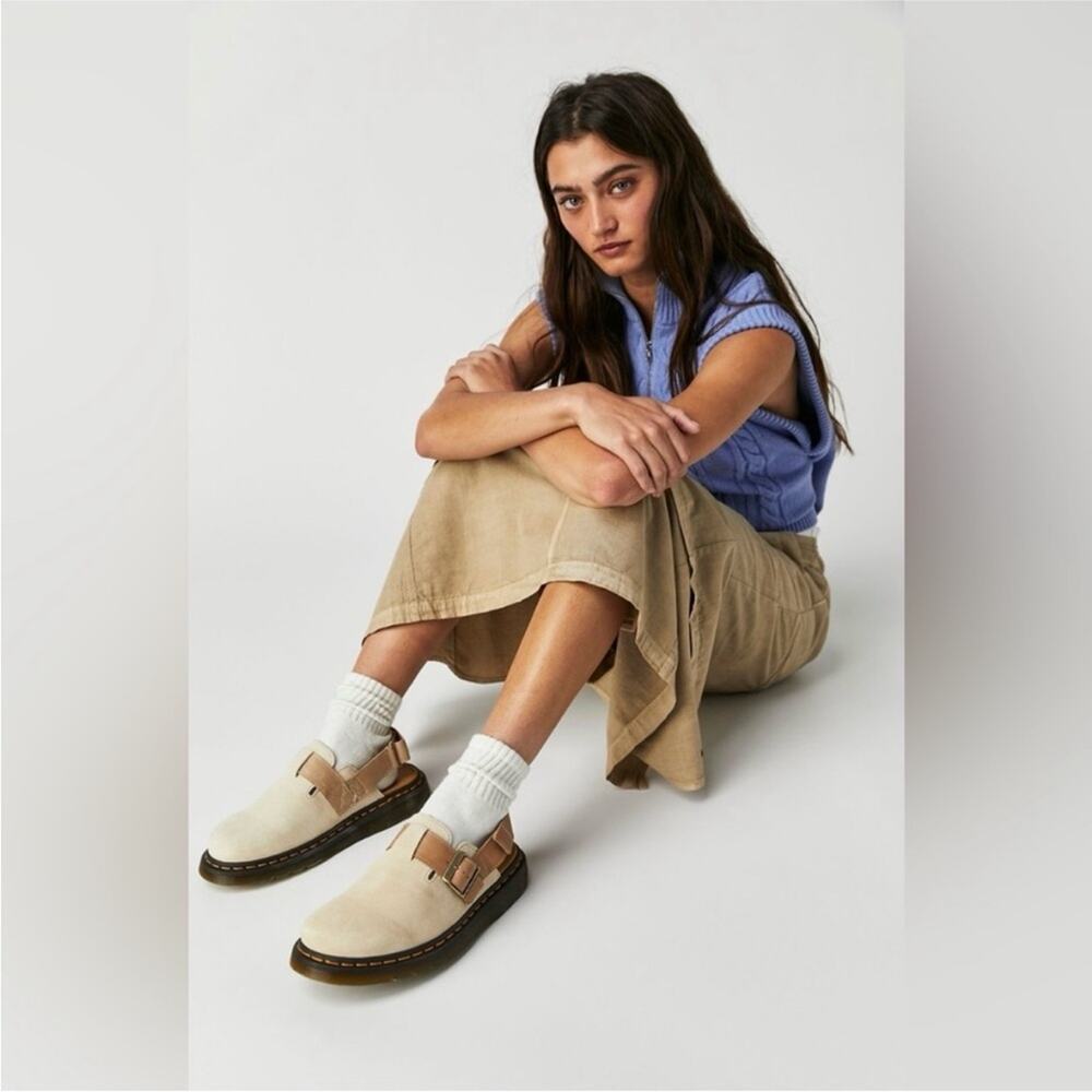 Dr. Martens Jorge II Slingback Parchment Beige Size Women’s 9.